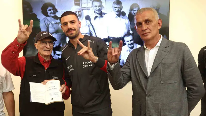 A Milli Takım'dan Aziz Sancar'a ziyaret