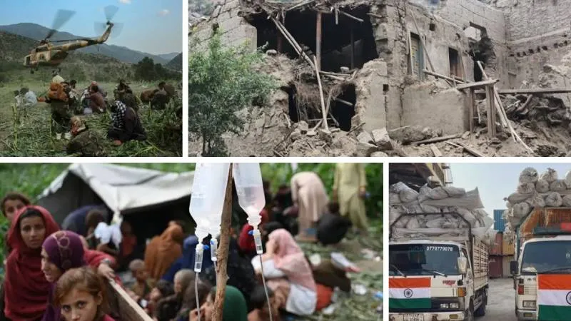 Afganistan'da yıkıcı deprem; 1000 ölü, 1800 yaralı | Kara yolu kapandı, helikopterler devrede; uluslararası yardım çağrısı yapıldı
