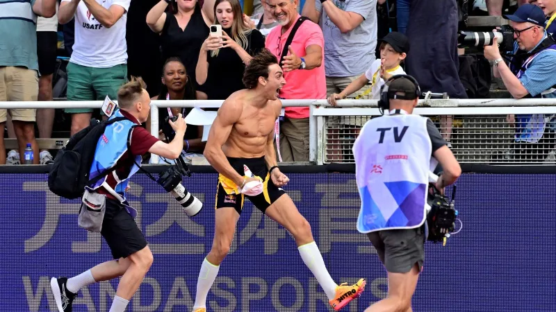 Duplantis'ten 12. kez dünya rekoru