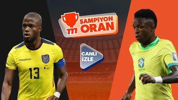 Ekvador, Dünya Kupası Elemeleri'nde Brezilya'yı konuk edecek! Kritik maçın heyecanı Şampiyon Oranlar ile Misli'de