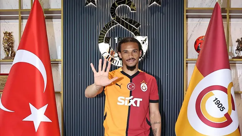 Leroy Sane resmen Galatasaray'da: Transfer detayları açıklandı