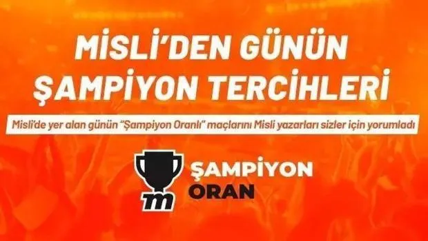 Avrupa'da Yarı Final Coşkusu! Misli'den Şampiyon Oranlı Tahminler
