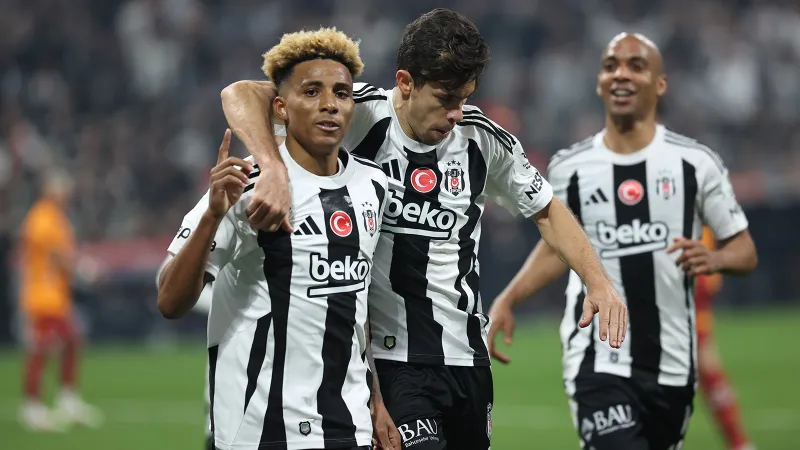Beşiktaş, Galatasaray derbisinde sahadan galip ayrıldı
