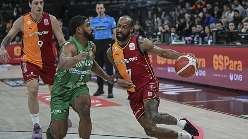 Galatasaray Bursaspor'u Devirdi! Basketbol Süper Liginde Zafer