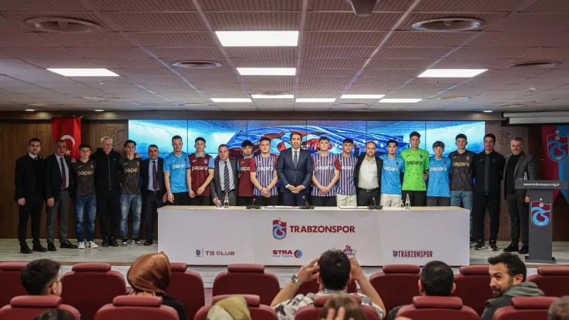 Trabzonspor'dan Şok Hamle! 13 Genç Yetenekle İmza Şov