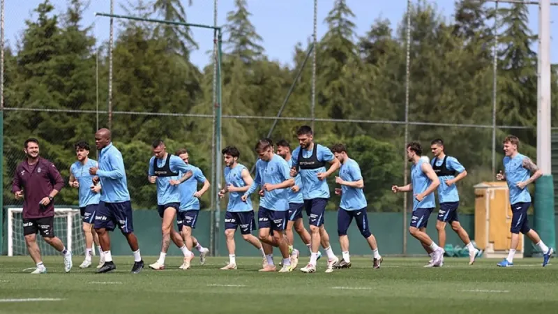 Trabzonspor’da Samsunspor maçı hazırlıkları sürüyor